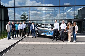 Representatives at the Hydrogen meeting in Grünberg