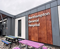 Northampton Hospital exterior of the building