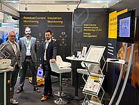 Bender exhibition stand at Data Centre World 2025