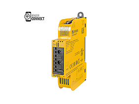 One compact yellow measuring device for installation in distribution cabinets