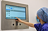 Nurse using OpenOR to control the operating room 