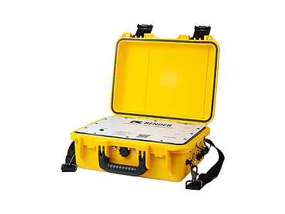 A portable Tier 1 case with the lid open