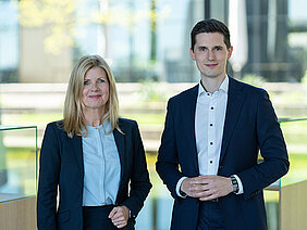 Nicole Bender (CFO) and Michael Breuer (CEO)