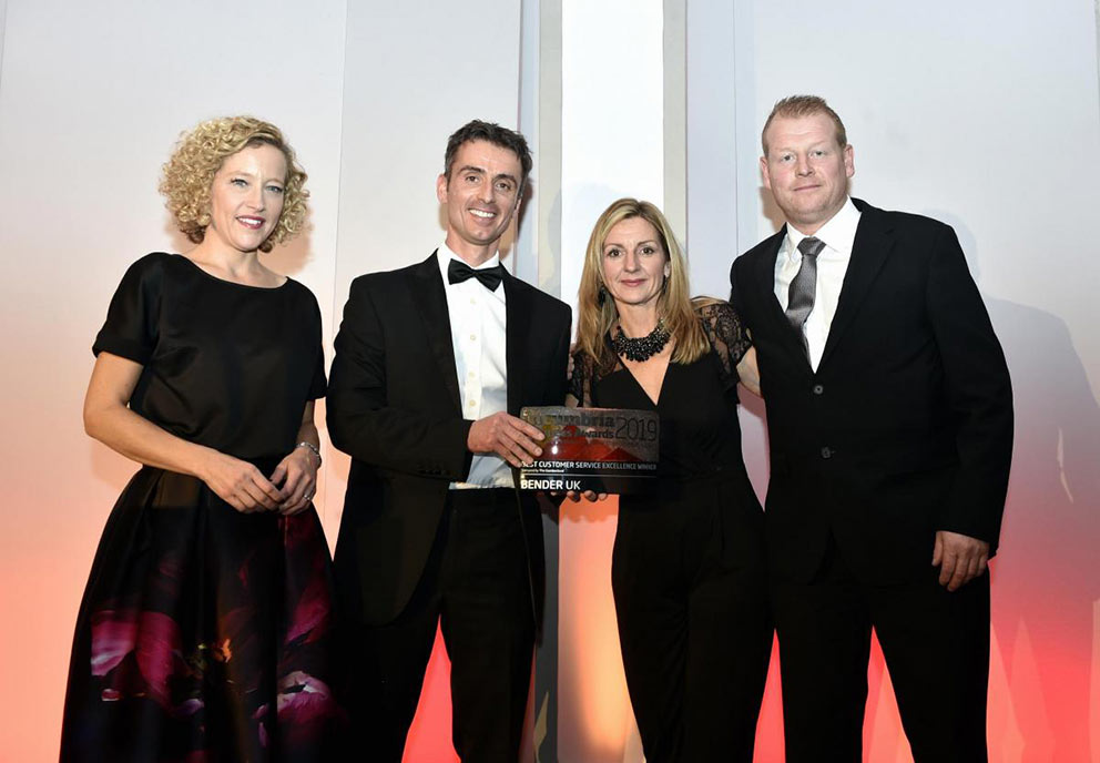 Bender UK – Awarded Best Customer Service Excellence 