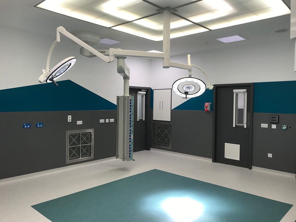 Bender UK Supports Westmorland General Hospital Theatre Upgrade