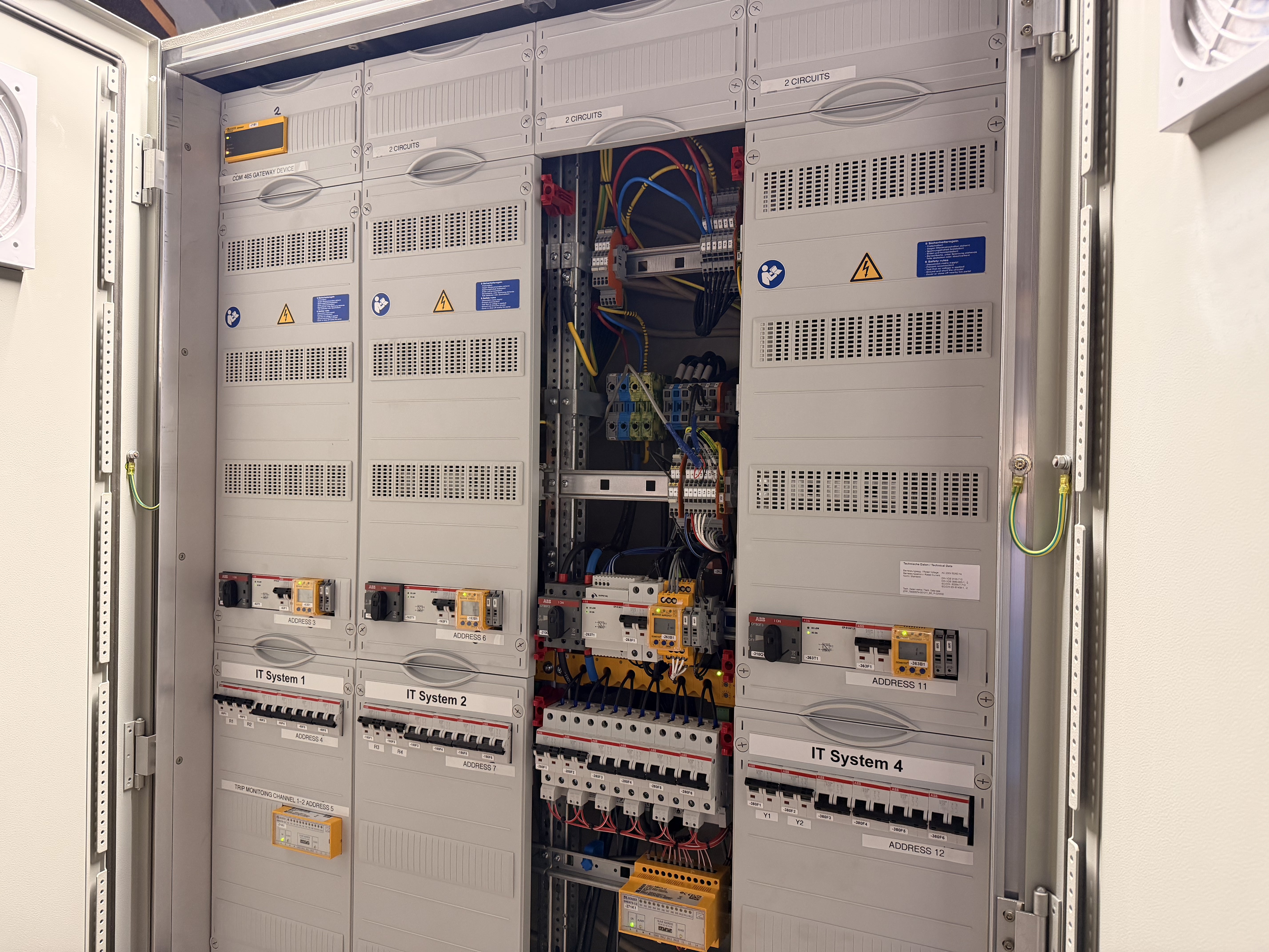 Medical IT System in Northampton General Plant room