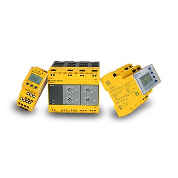 Measuring and monitoring relays for electrical systems