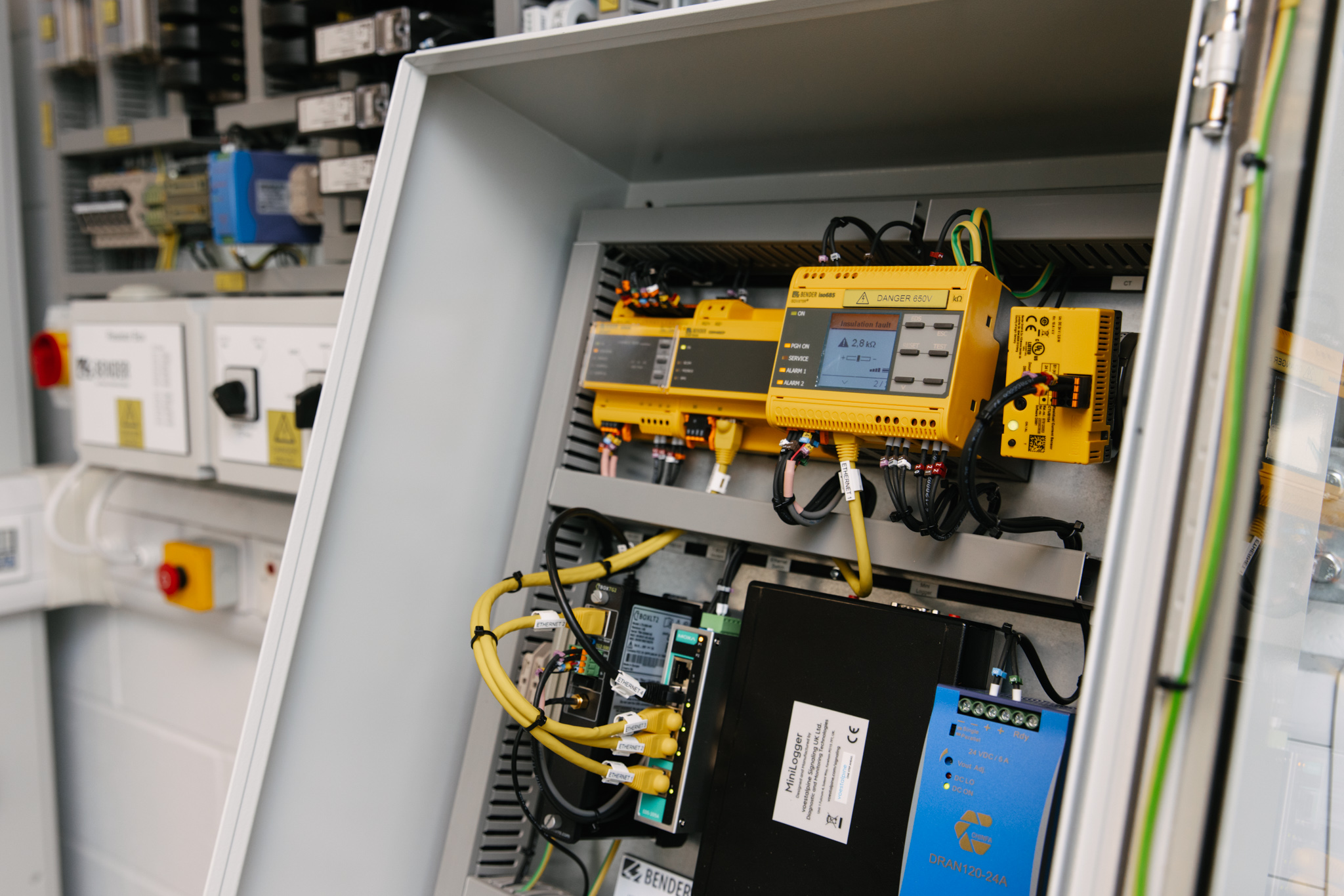 Image of tier 2 rs4 rail signalling monitoring system