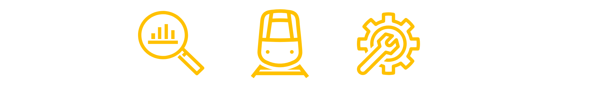 Image of rail themed icons
