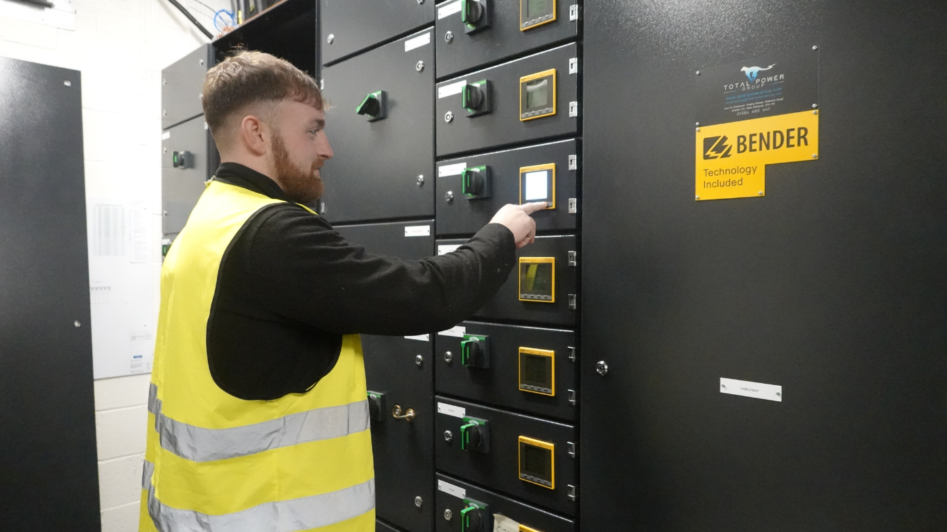 Bender engineering working on IPS 