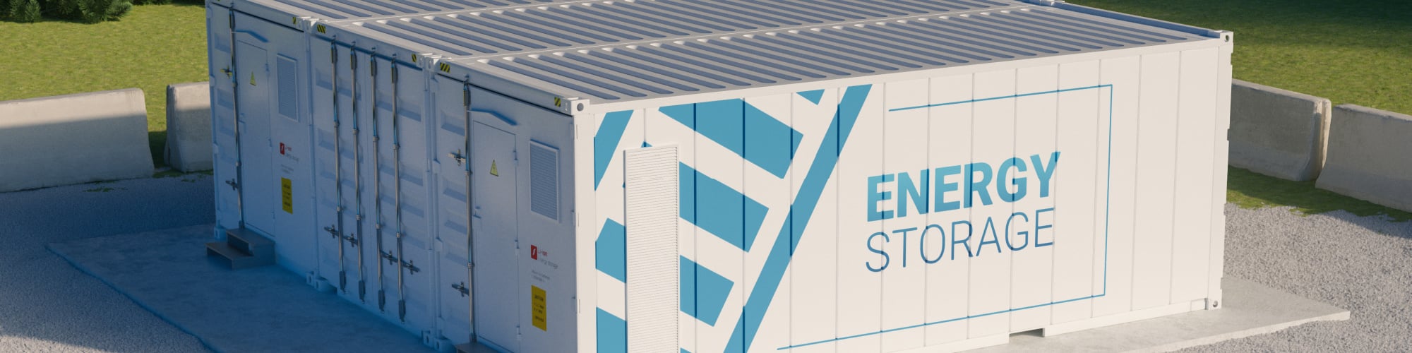 Image of a battery energy storage system